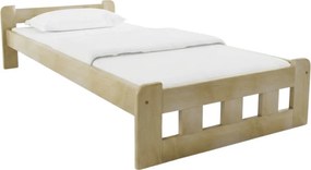 Łóżko Naomi podwyższone 90 x 200 cm, sosna Stelaż: Ze stelażem listwowym rolowanym, Materac: Materac Coco Maxi 20 cm