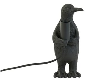 Lampa stołowa w kolorze matowej czerni (wysokość 24 cm) Penguin – Light &amp; Living