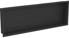 Mexen X-Wall-R półka wnękowa z kołnierzem 90 x 30 cm, czarna - 1970903010