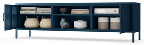 Szafka RTV długa XL granatowa ROSARIA 1700 x 400 x 500