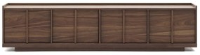Brązowa szafka pod TV w dekorze orzecha 200x47x40 cm Onix – Kave Home
