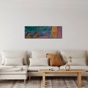 Obraz - Paul Gauguin, The Invocation, reprodukcje (z zegarem) (90x30 cm)