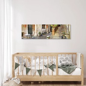 Obraz - Stare ulice Rzymu (170x50 cm)
