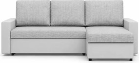 Narożnik Landi z funkcją spania i pojemnikami na pościel – nowoczesny design