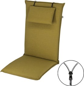 Doppler ELEGANT 2431 - wysoka poduszka na krzesło z wysokim oparciem
