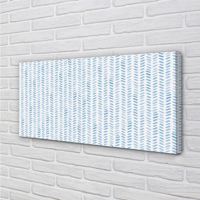 Obraz drukowany na płótnie Niebieska Jodełka