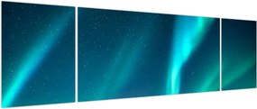 Obraz - Aurora Borealis (170x50 cm)