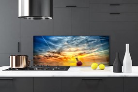 Panel nad blat kuchenny Artystyczna Wizualizacja Energii