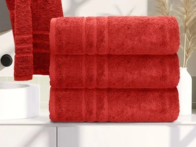 Ręcznik kąpielowy Classic 70 x 140 cm czerwony, 100% bawełna