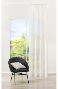 Beżowa firanka 140x260 cm Baroque – Mendola Fabrics