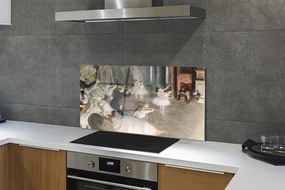 Panel nad Blat Kuchenny Próba Baletowa na Scenie - Degas