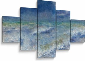 Obraz - Pierre-Auguste Renoir, Seascape, reprodukcje (125x70 cm)