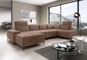 Narożnik FOCUS XL z elektryczną regulacją w tkaninie SALVADOR 03 WERSAL