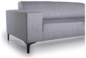 Jasnoszara sofa Scandic Diva, 171 cm
