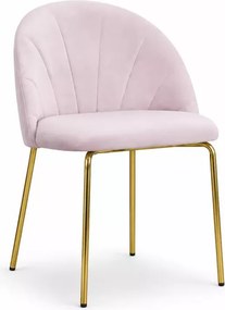 Krzesło glamour Aria Original Gold ze złotą podstawą