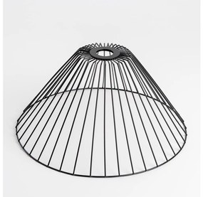 Uniwersalny abażur CURITIBA, śr. 45 cm, czarny