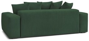 Zielona sztruksowa sofa 280 cm Voltaire – Bobochic Paris