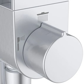 Metalowy zestaw prysznicowy w kolorze matowego srebra 110 cm ALU+ – Ideal Standard