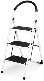4Home Składane schodki stalowe Steps, 3 stopnie, 3 stopnie