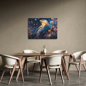 Obraz - Magiczna meduza (70x50 cm)