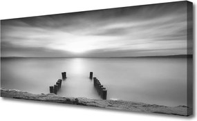 Fotoobraz na płótnie Spokojna Tafla Bałtyku