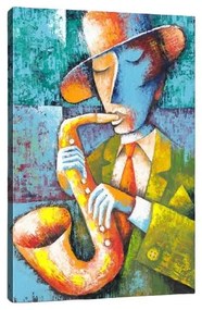 Obraz Tablo Center Saxophone, 50x70 cm