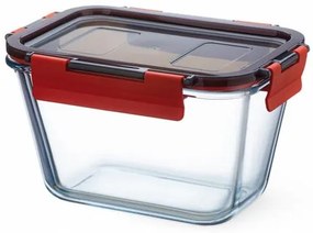 Simax 7636/L szklany pojemnik z pokrywką typuklik-klak, 1,35 l