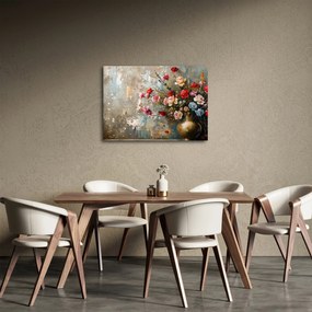 Obraz - Wazon z kwiatami (70x50 cm)