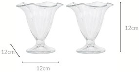 Pucharek do lodów deserów COUPLE, 2 x 150 ml