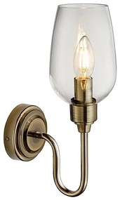 Endon 107792 - Kinkiet STOURTON 1xE14/6W/230V mosiądz