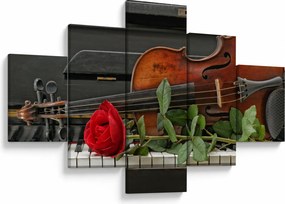 Obraz - Pamięć muzyka (125x70 cm)