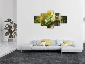 Obraz jaszczurki (125x70 cm)