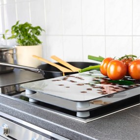 Płyty ochronne na kuchenkę ze szkła hartowanego zestaw 2 szt. 52x30 cm Café Aromatica – Maximex