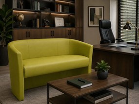 Sofa CLUB tapicerowana : Kolor tkaniny - EKO-SKÓRA - 5D, Typ tkaniny - Eko-skóra