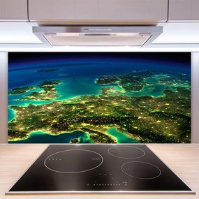 Panel nad blat kuchenny Futurystyczny Obraz Abstrakcyjny