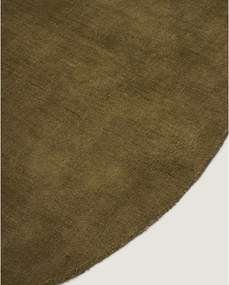 Zielony okrągły dywan ø 200 cm Empuries – Kave Home