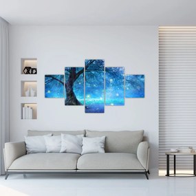 Obraz - Mistyczny las (125x70 cm)