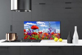 Panel Kuchenny Smukłe Pąki Tulipanów