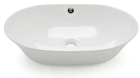Bathco 4038 - Umywalka nablatowa TOULOUSE 59x42 cm porcelana/biała