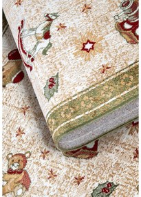 Zielony chodnik z mieszanki bawełny ze świątecznym motywem 80x200 cm Toy's Delight Green Christmas – Villeroy&amp;Boch