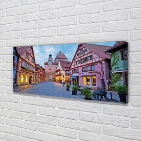 Duży obraz na płótnie Urokliwe Niemieckie Stare Miasto