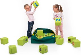 Zestaw małych kostek piankowych z cyferkami 4640317