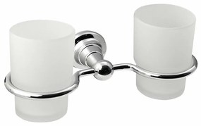 SAPHO 1317-05 Diamond podwójna szklanka,  chrom