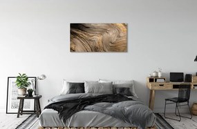 Fotoobraz na płótnie Głęboka Struktura Drewna