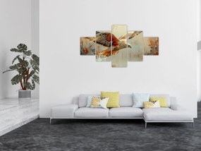 Obraz - Ptak drapieżny (125x70 cm)