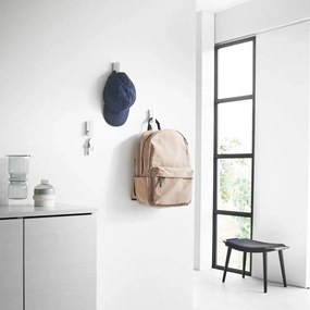 Białe ścienne metalowe haczyki zestaw 3 szt. Tower – YAMAZAKI