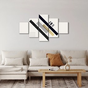 Obraz - Kształty geometryczne N⁰5 (125x70 cm)