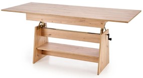 Ława rozkładana podnoszona ERIKA dąb artisan HALMAR