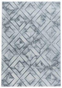 Dywan ekskluzywny Naxos romby szare 140 cm x 200  cm