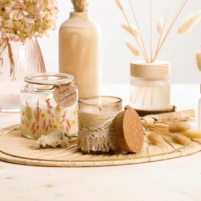 Świeca zapachowa z korkiem